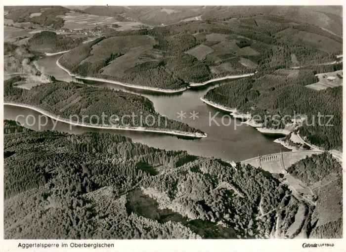 Aggertalsperre Fliegeraufnahme