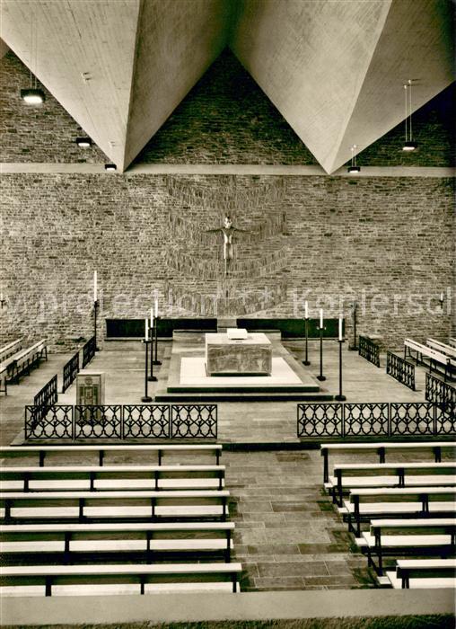 Marienheide Katholische Pfarrkirche Innenansicht