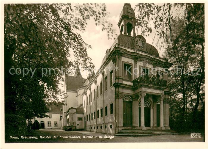 Bonn Rhein Kreuzberg Kloster der Franziskaner Kirche und heilige Stiege