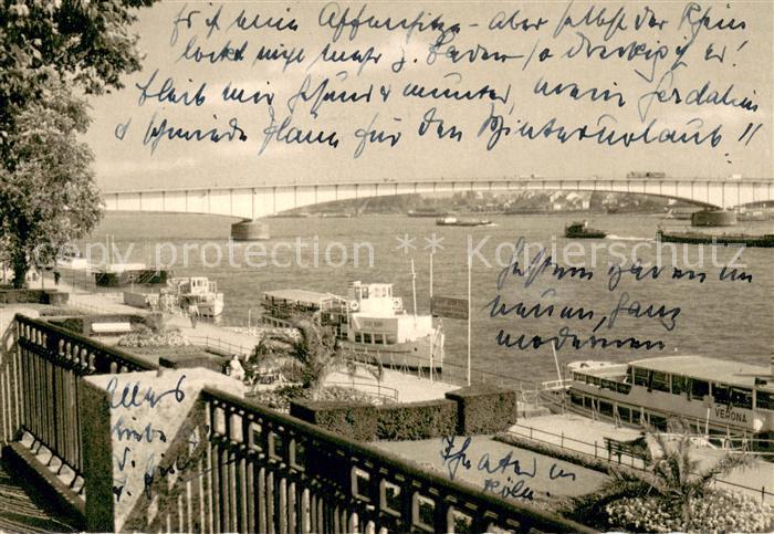 Bonn Rhein Rheinbruecke