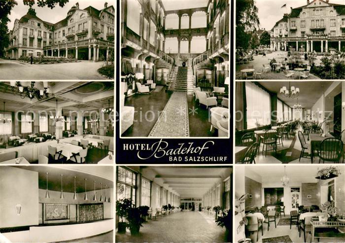 Bad Salzschlirf Hotel Badehof Innenansichten Terrasse