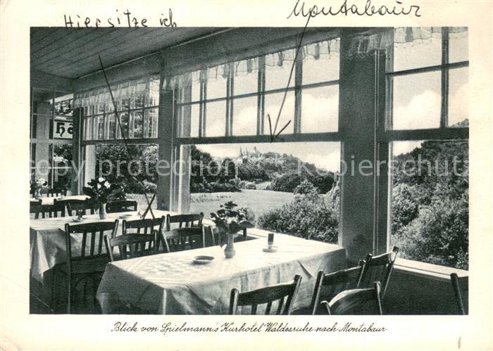 Montabaur Westerwald Spielmanns Kurhotel Restaurant