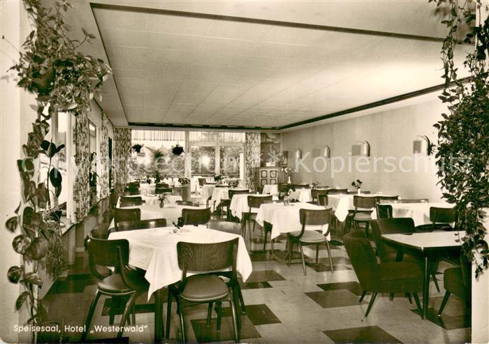 Ehlscheid Hotel Pension Westerwald Speisesaal