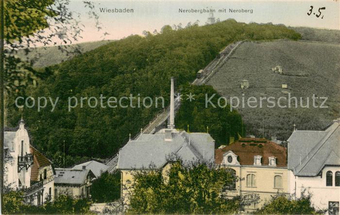 Wiesbaden Nerobahn mit Neroberg