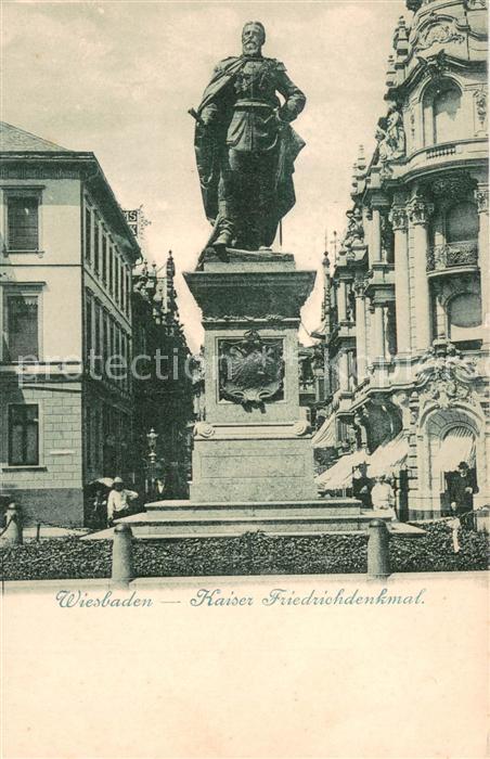 Wiesbaden Kaiser Friedrichdenkmal