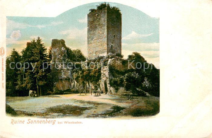 Wiesbaden Ruine Sonnenberg