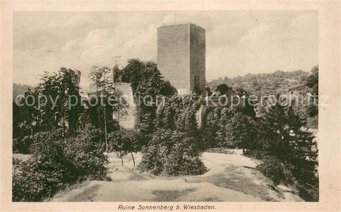 Sonnenberg Wiesbaden Ruine Sonnenberg