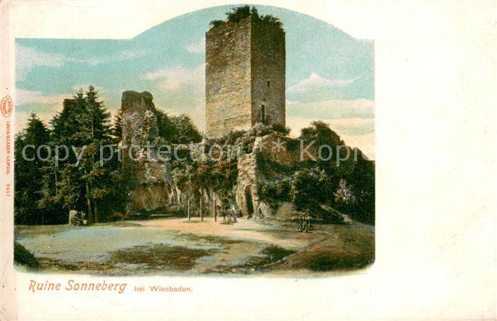 Sonnenberg Wiesbaden Ruine Sonneberg