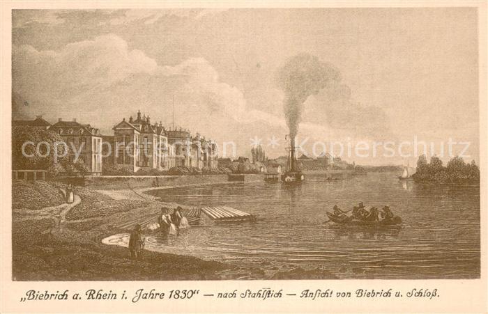 Biebrich Wiesbaden Schifffahrt Floesser