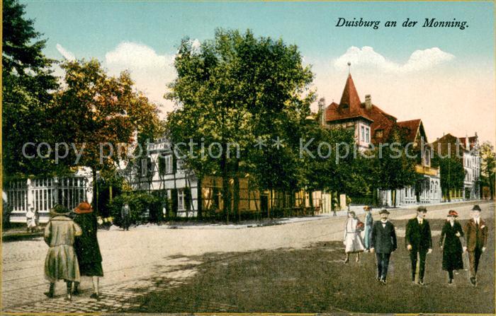 Duisburg Ruhr An der Monning Fotomontage