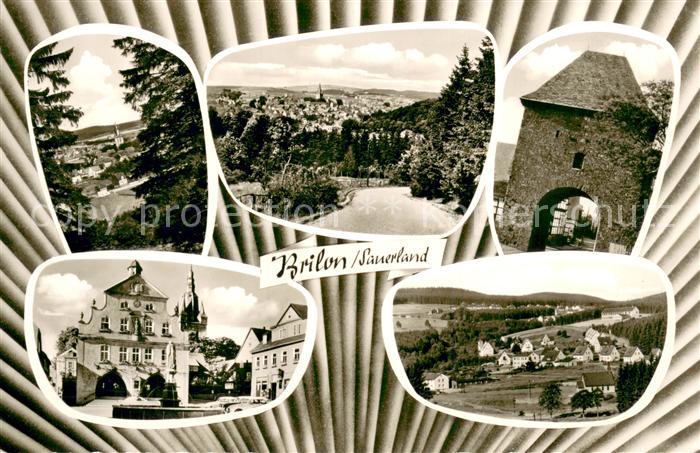 Brilon Hochsauerlandkreis NRW Teilansichten Tor