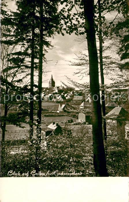 Brilon Hochsauerlandkreis NRW Teilansicht