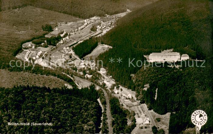 Brilon Hochsauerlandkreis NRW Fliegeraufnahme Brilon- Wald