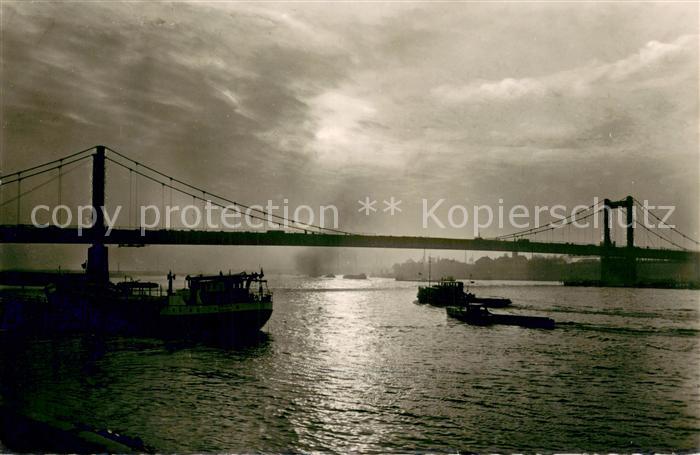 Duisburg Ruhrort Rheinbruecke