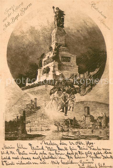 Ruedesheim am Rhein Kellerei Joh. Bapt. Sturm