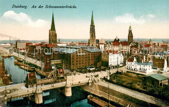 Duisburg Ruhr Schwanentorbruecke