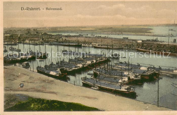 Duisburg Ruhrort Hafenmund