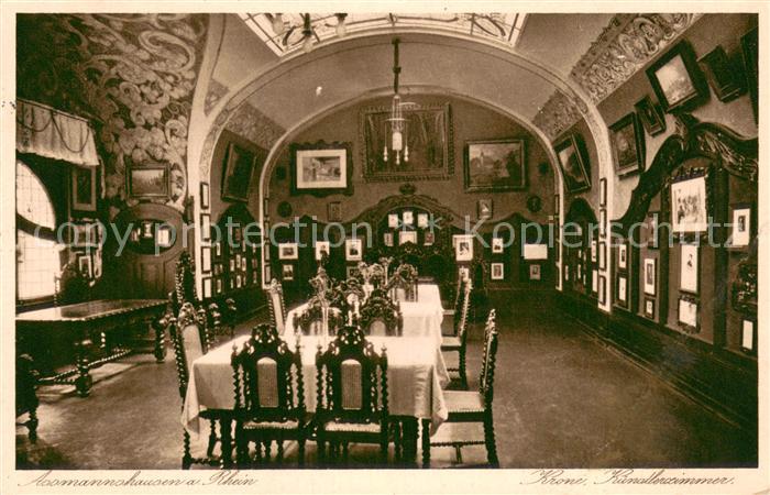 Assmannshausen Krone Kuenstlerzimmer