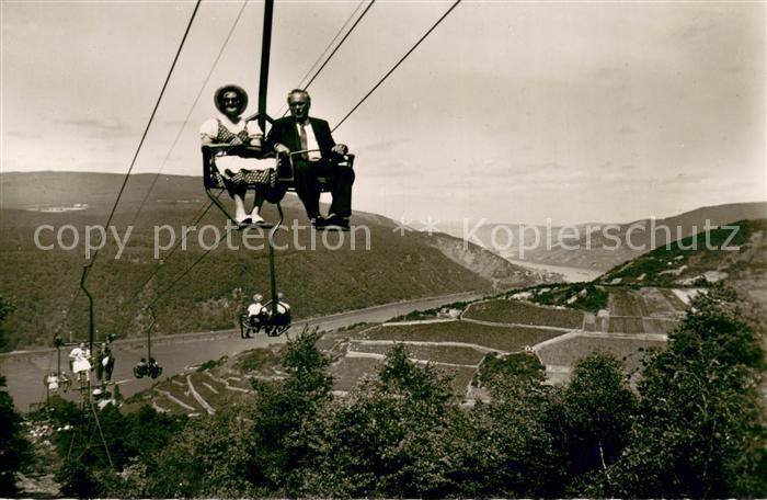 Assmannshausen Niederwalddenkmal Sesselbahn
