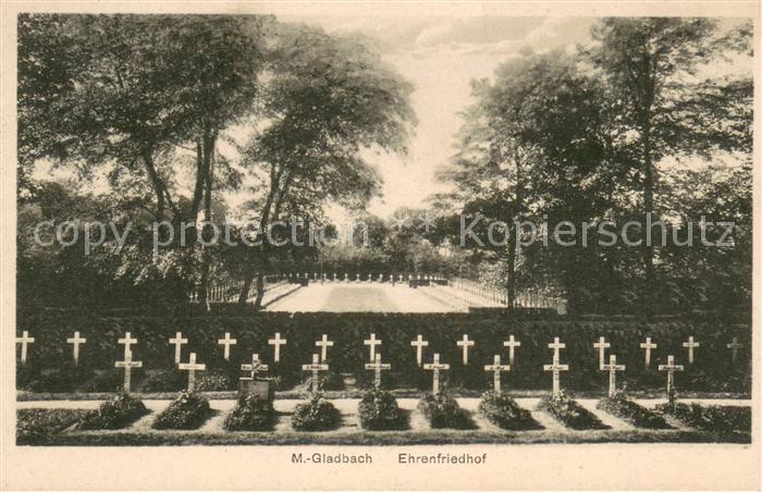 MoeNCHENGLADBACH NRW Ehrenfriedhof