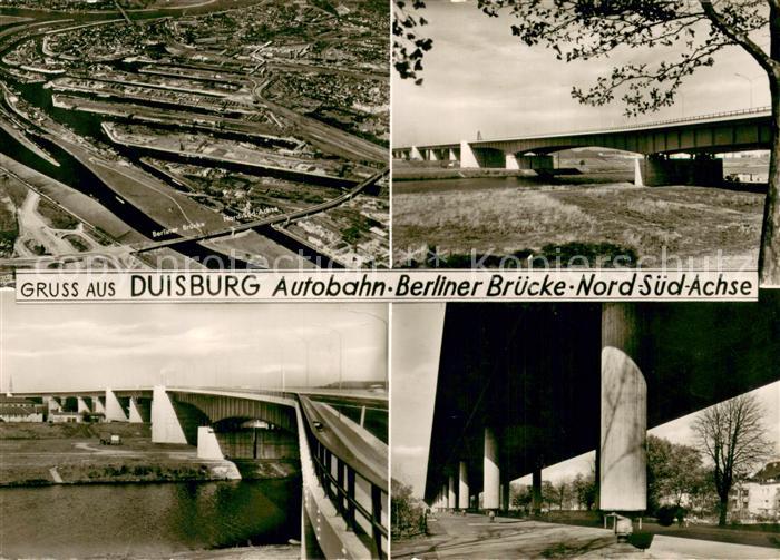 Duisburg Ruhrort Autobahn Berliner Bruecke Nord-Sued-Achse