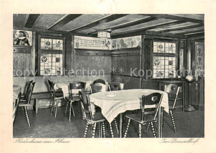 Ruedesheim am Rhein Drosselgass Weinhaus Drosselhof