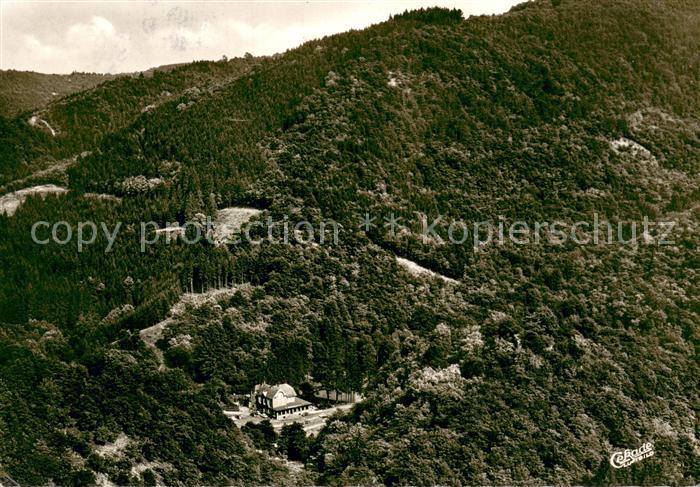 Wispertal Fliegeraufnahme Waldgasthof und Pension Kammerburg