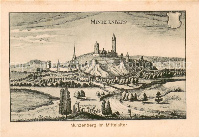 Muenzenberg m Mittelalter