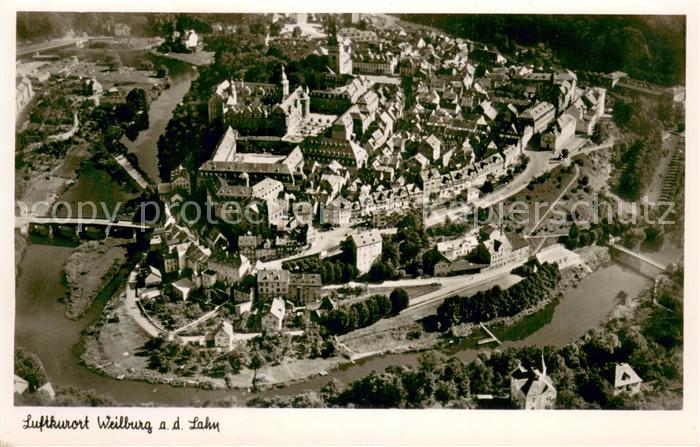 Weilburg Fliegeraufnahme Gesamtansicht