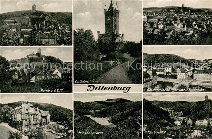 Dillenburg Wilhelmsturm Marbachtal Nanzenbachtal Rathaus