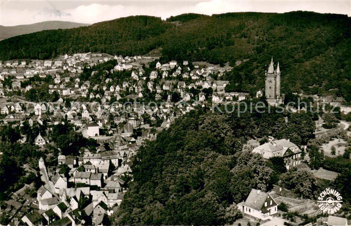 Dillenburg Fliegeraufnahme Gesamtansicht