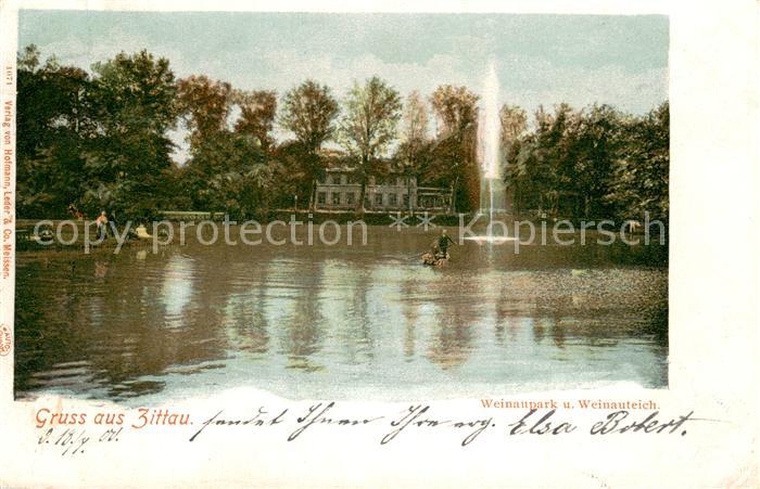 Zittau Weinaupark und Weinauteich