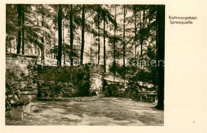 Walddorf Sachsen Kottmarberg-Baude Spreequelle