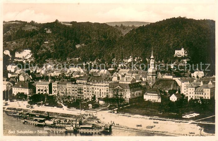 Bad Schandau Gesamtansicht