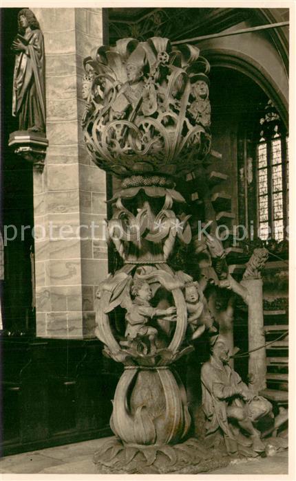 Hartha Tharandt Statue Kirche Innen