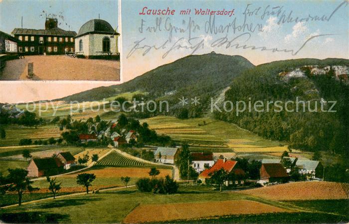 Waltersdorf Zittau Lausche mit Waltersdorf