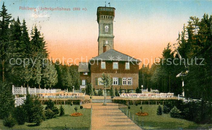 Poehlberg Aussichtsturm und Unterkunftshaus