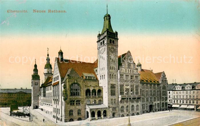 CHEMNITZ Sachsen Rathaus