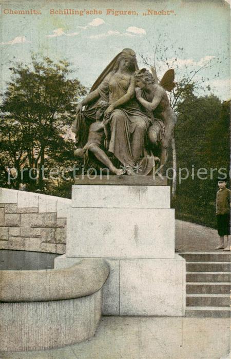 CHEMNITZ Sachsen Schlillingsche Figure-Nacht