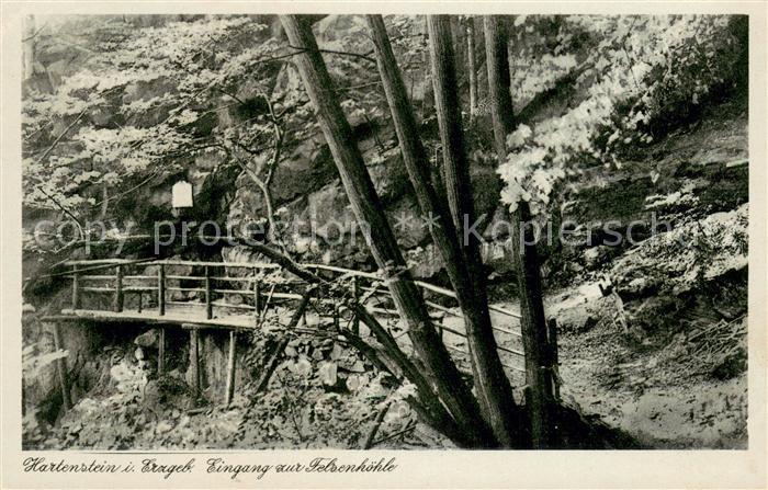 Hartenstein Zwickau Eingang zur Felsenhoehle