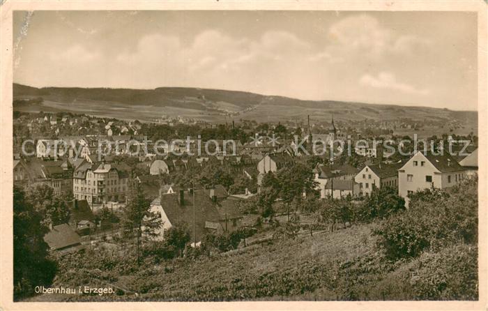 Olbernhau Erzgebirge Gesamtansicht