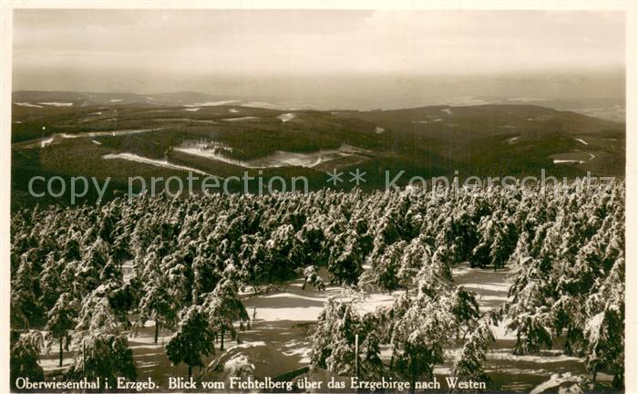 Oberwiesenthal Erzgebirge Fichtelberg Erzgebirge