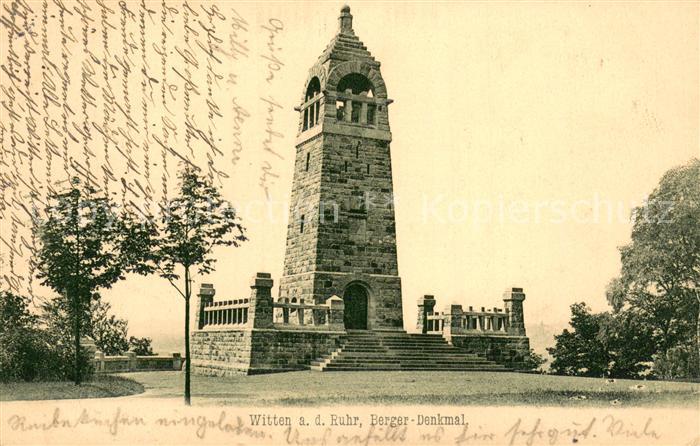Witten Ruhr Berger-Denkmal