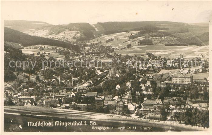 Klingenthal Vogtland Gesamtansicht