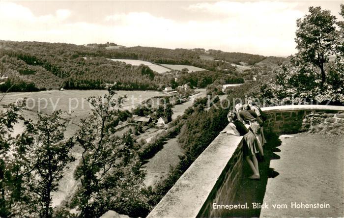 Ennepetal Blick vom Hohenstein