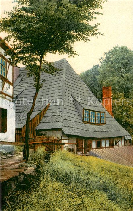 Frohnau Annaberg Frohnauer Hammer bei Annaberg Fachwerkhaeuser