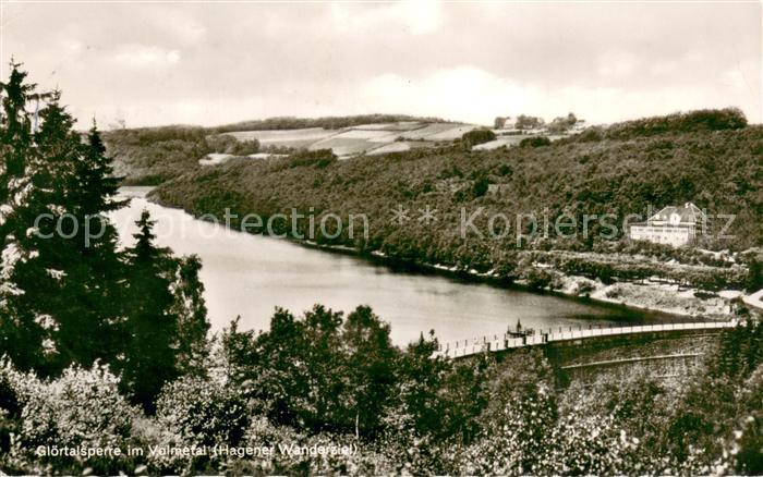 Hagen Westfalen Gloertalsperre im Volmetal