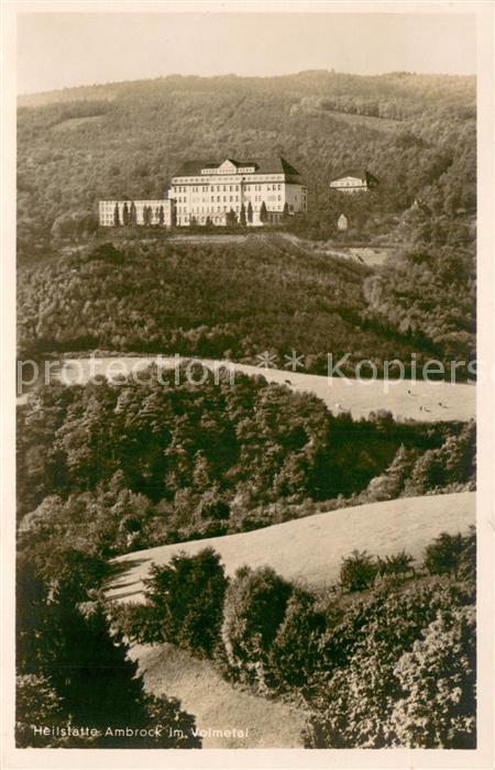Ambrock Hagen Heilstaette Ambrock im Volmetal