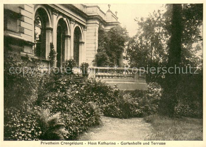 Witten Ruhr Privatheim Crengeldanz Haus Katharina Gartenhalle und Terrasse