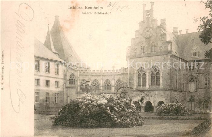 Bad Bentheim Schloss Innerer Schlosshof